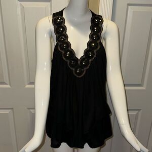 DOTS y2k EMBELLISHED TANK TOP